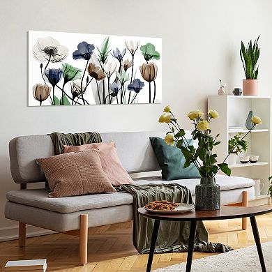 Empire Art Direct Floral Landscape Tempered Frameless Glass Wall Art
