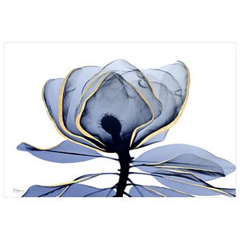 Empire Art Direct Golden Midnight 1 Tempered Frameless Glass Wall Art