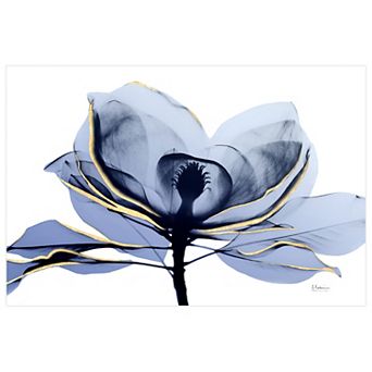 Empire Art Direct Golden Midnight 2 Tempered Frameless Glass Wall Art