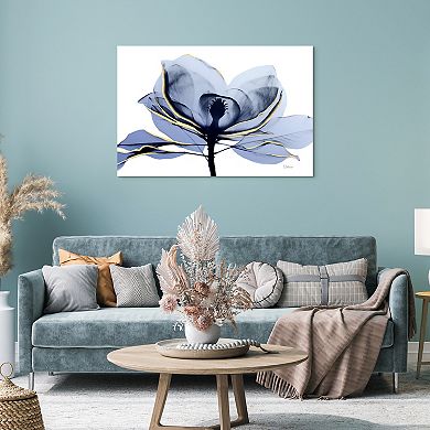 Empire Art Direct Golden Midnight 2 Tempered Frameless Glass Wall Art