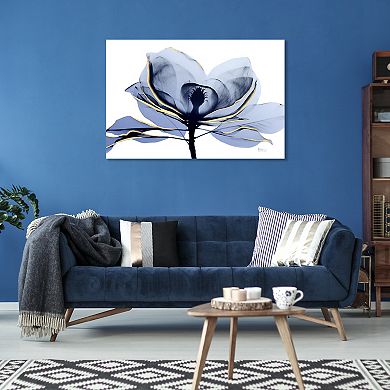 Empire Art Direct Golden Midnight 2 Tempered Frameless Glass Wall Art