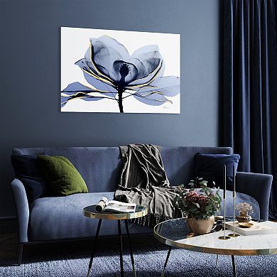 Empire Art Direct Golden Midnight 2 Tempered Frameless Glass Wall Art