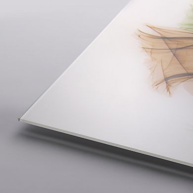 Empire Art Direct Gentian Buddies Tempered Frameless Glass Wall Art