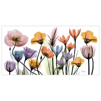 Empire Art Direct Flowerscape Portrait Frameless Glass Wall Art