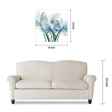 Empire Art Direct Unfocused Beauty 3 Tempered Frameless Glass Wall Art