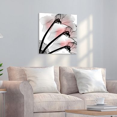 Empire Art Direct Coral Luster Clycamen 2 Frameless Glass Wall Art