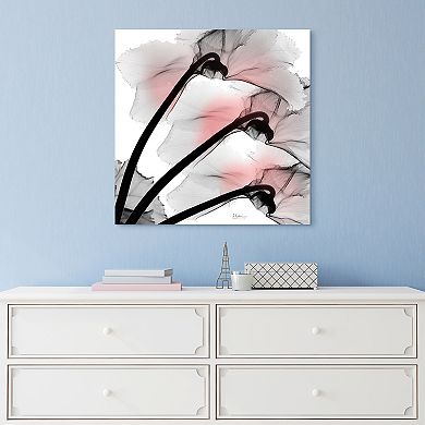 Empire Art Direct Coral Luster Clycamen 2 Frameless Glass Wall Art