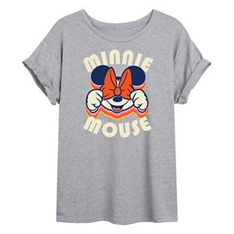 Disney's Minnie Mouse Juniors' Minnie Mouse Oversized Graphic Tee