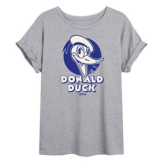 Disney's Donald Duck Juniors' Classic Donald Oversized Graphic Tee