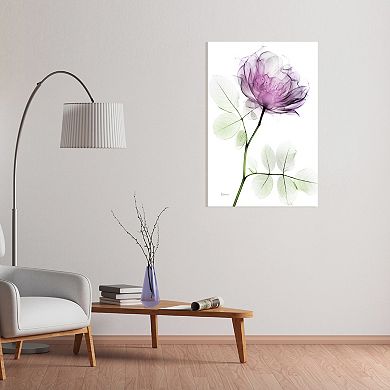 Empire Art Direct Rose Dynasty 1 Tempered Frameless Glass Wall Art