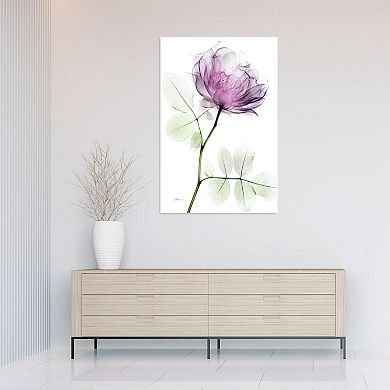 Empire Art Direct Rose Dynasty 1 Tempered Frameless Glass Wall Art