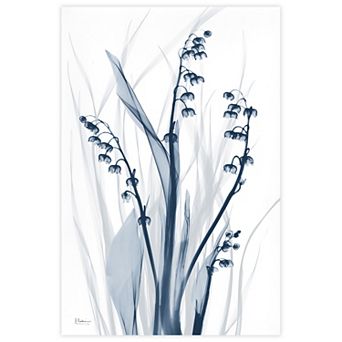 Empire Art Direct Radiant Blues 2 Tempered Frameless Glass Wall Art