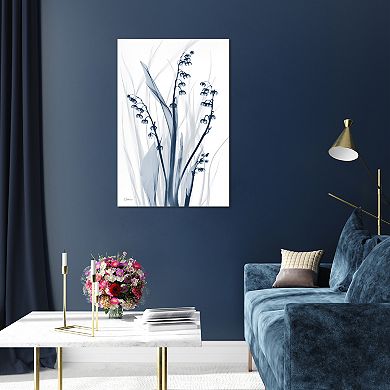 Empire Art Direct Radiant Blues 2 Tempered Frameless Glass Wall Art
