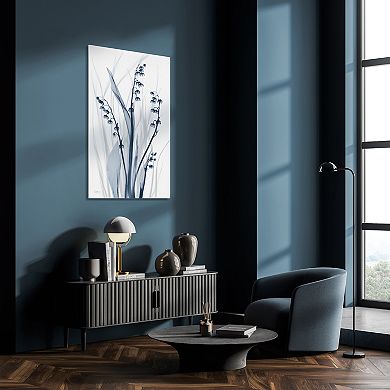 Empire Art Direct Radiant Blues 2 Tempered Frameless Glass Wall Art