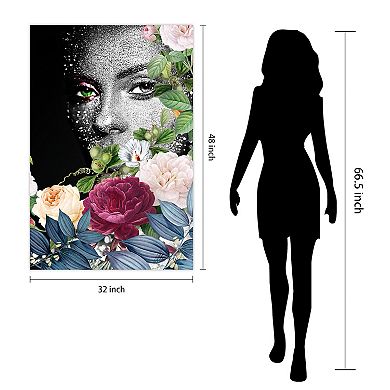 Empire Art Direct Earth Goddess I Tempered Frameless Glass Wall Art