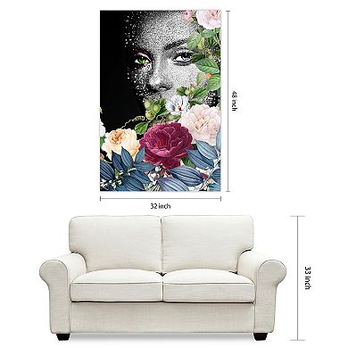 Empire Art Direct Earth Goddess I Tempered Frameless Glass Wall Art