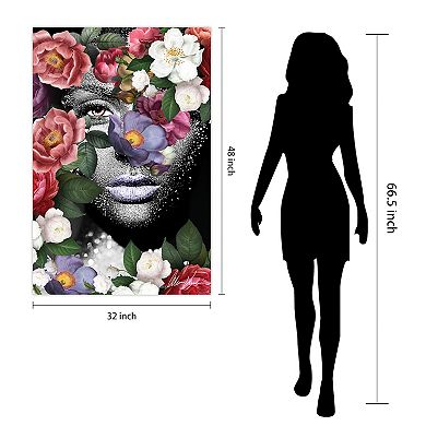 Empire Art Direct Earth Goddess II Tempered Frameless Glass Wall Art
