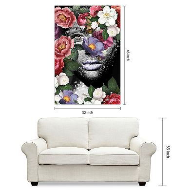 Empire Art Direct Earth Goddess II Tempered Frameless Glass Wall Art