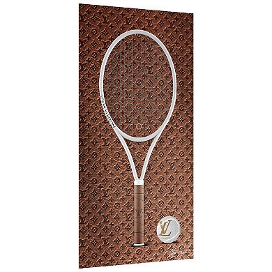 Empire Art Direct Louis Vuitton Racquet Tempered Frameless Glass Wall Art