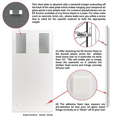Empire Art Direct Louis Vuitton Racquet Tempered Frameless Glass Wall Art