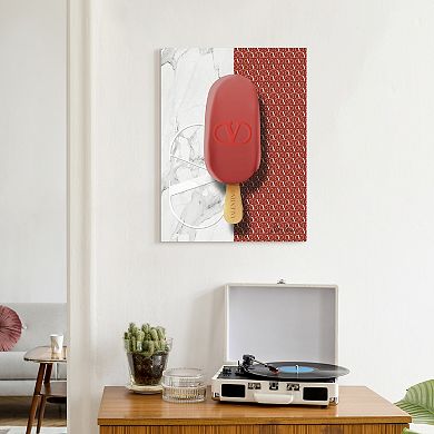 Empire Art Direct Valentino Glamour Tempered Frameless Glass Wall Art