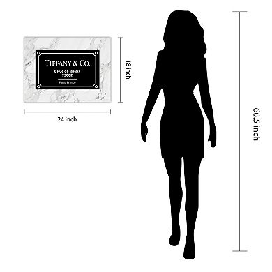 Empire Art Direct Prestige Tiffany Tempered Frameless Glass Wall Art