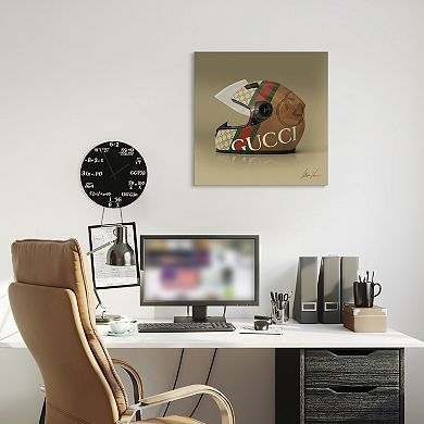 Empire Art Direct "Gucci Fabulous Helmet" Frameless Free-Floating Tempered Glass Panel Graphic Wall Art