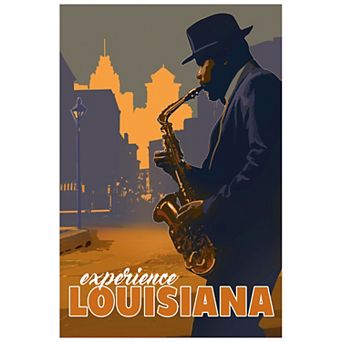 Empire Art Direct "Down In The Bayou" Frameless Free-Floating Tempered Glass Panel Graphic Wall Art