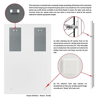 Empire Art Direct "Down In The Bayou" Frameless Free-Floating Tempered Glass Panel Graphic Wall Art