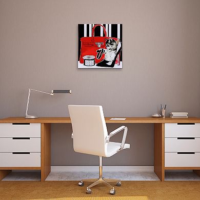 Empire Art Direct "Woman's Best Friends 2" Frameless Free-Floating Tempered Glass Panel Graphic Wall Art