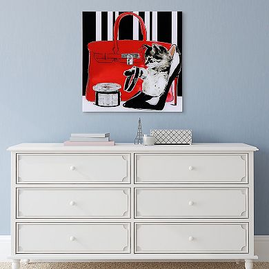 Empire Art Direct "Woman's Best Friends 2" Frameless Free-Floating Tempered Glass Panel Graphic Wall Art