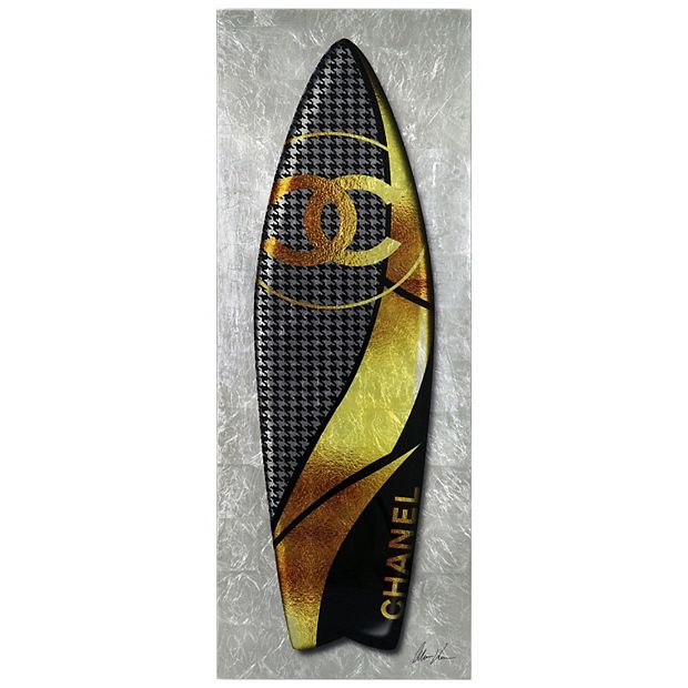 Surfboard Chanel Art 
