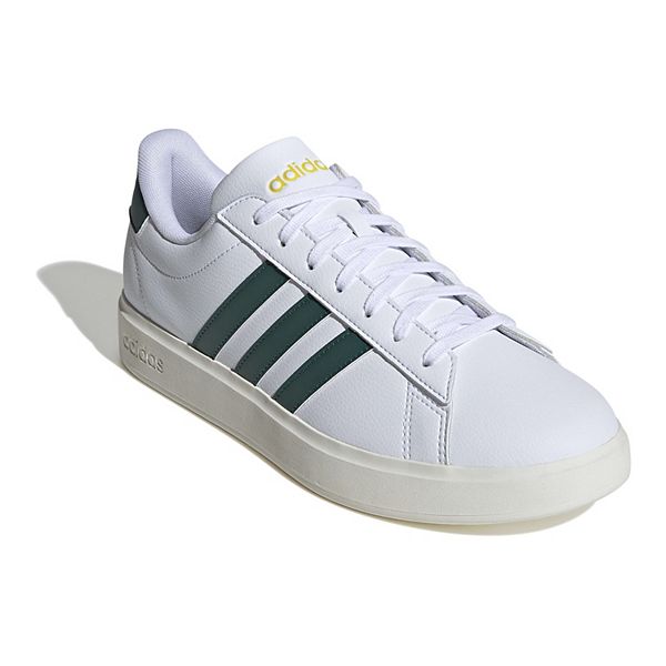 adidas Grand Court 2.0 Cloudfoam Men's Lifestyle Court Shoes - Green Utility Yellow (10)