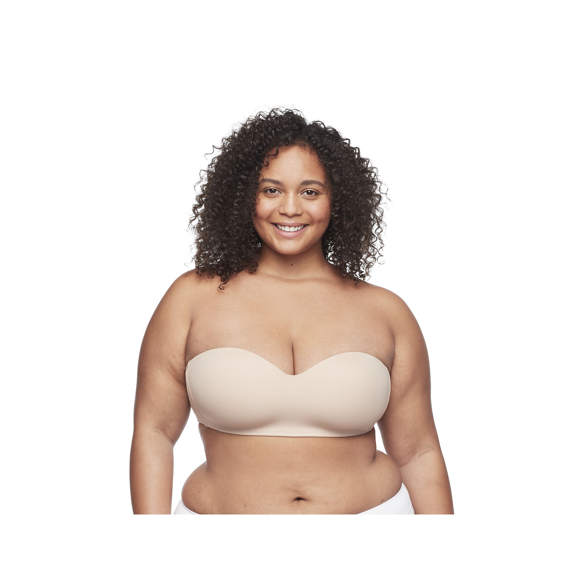 Warners® Easy Does It® Easy Size Lightly Lined Wireless Strapless Bra RY0
