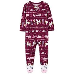 Carters size 7 online footed pajamas