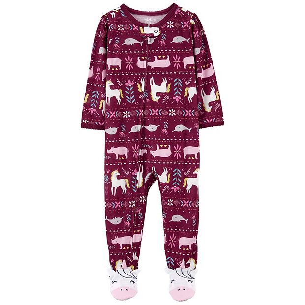 Carter's 2024 unicorn pajamas