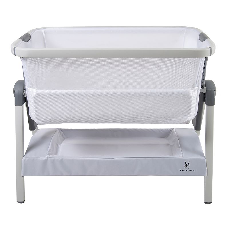 Venice Child California Dreaming Bedside Bassinet, White