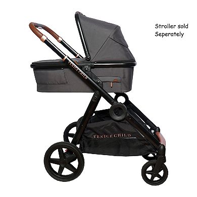 Venice Child Maverick Stroller Stand-Alone Bassinet Eclipse