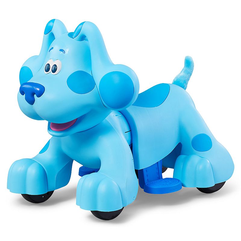 Kid Trax Rideamals Snack Time Blues Clues Toddler Ride-On Toy