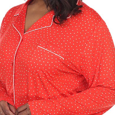 Plus Size Long Sleeve Nightgown