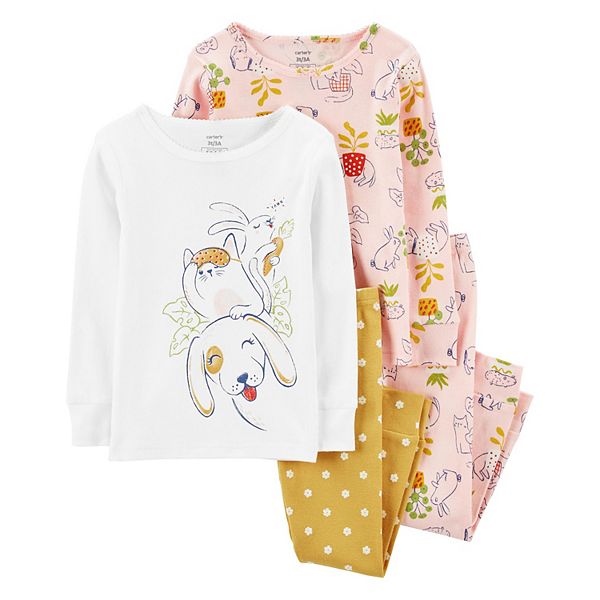 Toddler Girl Carter's Pets Tops & Bottoms Pajama Set