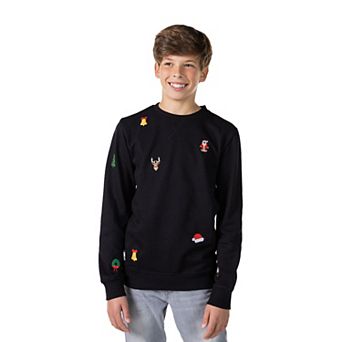 Boys 10-16 OppoSuits Christmas Icons Sweatshirt