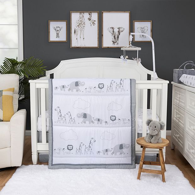 Sammy Lou Follow The Leader 4 Piece Crib Bedding Set