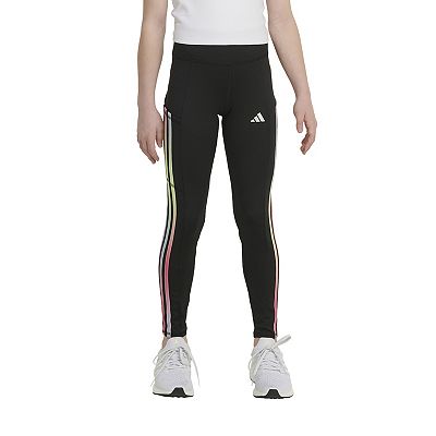 Girls 7 16 adidas 3 Stripe Cell Pocket Leggings