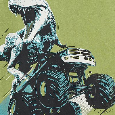 Carter's monster truck pajamas sale