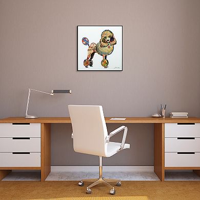 Empire Art Direct Poodle Collage Framed Wall Art