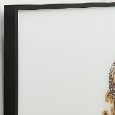 Empire Art Direct Crown With Curved Spires Collage Framed Wall Art