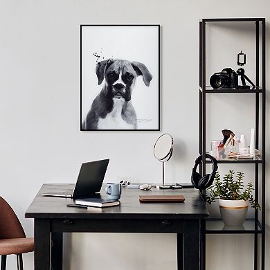 Empire Art Direct Boxer Framed Wall Art