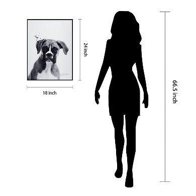 Empire Art Direct Boxer Framed Wall Art