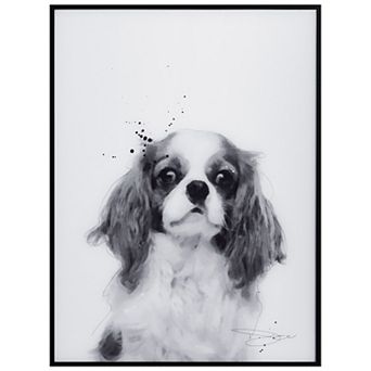 Empire Art Direct King Charles Spaniel Framed Wall Art